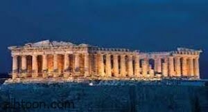 معبد البارثينون أشهر معابد الحضارة اليونانية القديمة-صحيفة هتون الدولية