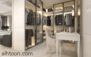 أفكار عصرية لتصميم غرفة ملابس صغيرة -صحيفة هتون الدولية