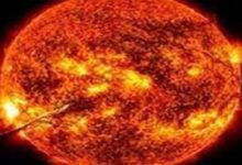 اكتشاف بقعة #شمسية هائلة #تطلق رياحاً تتجه نحو الأرض -صحيفة هتون الدولية-