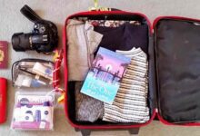 قائمة مستلزمات حقيبة  السفر