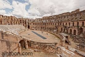قصر الجم الروماني تحفة تاريخية تونسية -صحيفة هتون الدولية